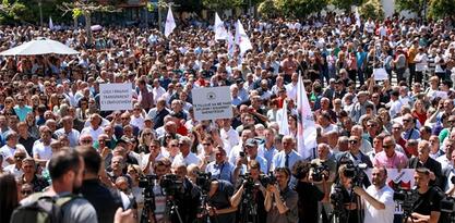 Protestovali radnici javnog sektora na Kosovu