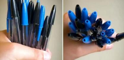 Popularni video s Instagrama objašnjava zašto hemijske olovke imaju rupu na čepovima