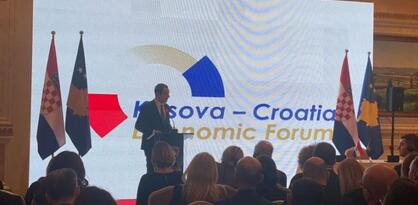 Kurti: Izvoz sa Hrvatskom je utrostručen, a uvoz udvostručen, unapređuje se ekonomska saradnja Kosova i Hrvatske
