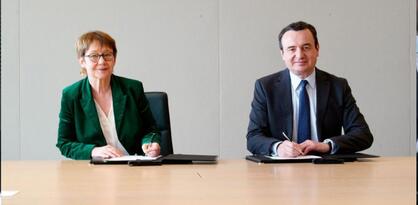 Kurti potpisao Memorandum sa predsjednicom EBRD-a: 400 miliona eura za prioritetne sektore
