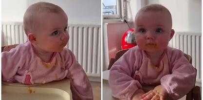 Djevojčica prvi put ugledala tatinog brata blizanca, njen zbunjeni izraz lica sve osvojio