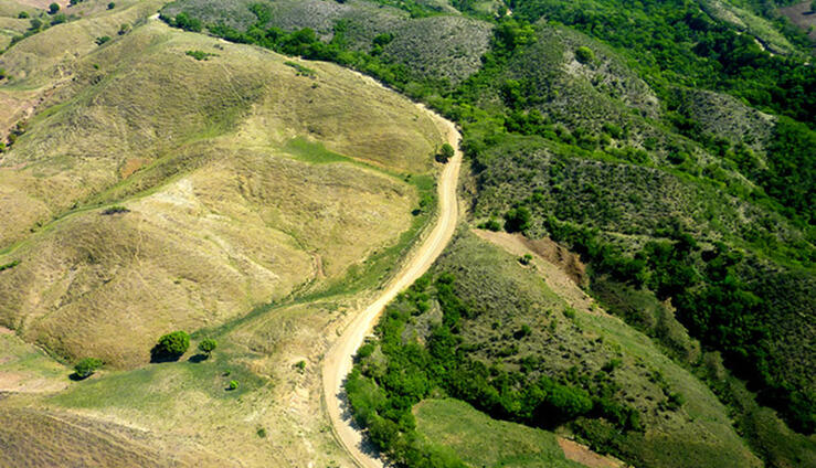 Granica između Haiti-Dominikanska Rep. (UNEP)