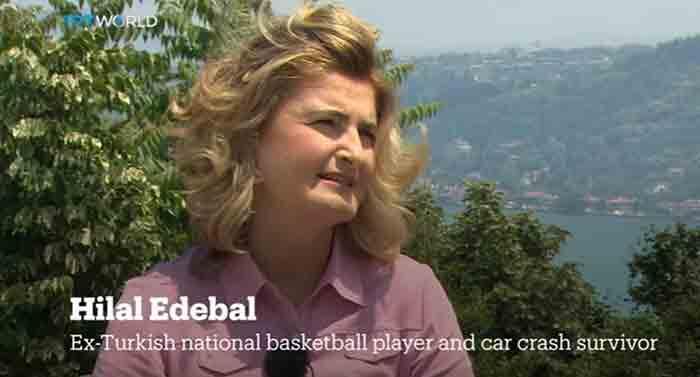 Treća putnica, turska košarkašica Hilal Edebal