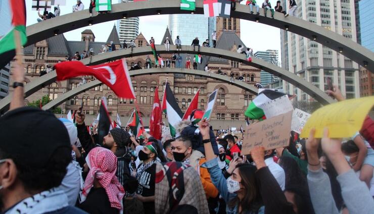 Protesti u Kanadi (FOTO: AA)