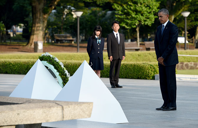 Prvi predsjednik SAD-a koji je posjetio Hirošimu nakon napada