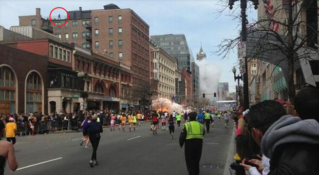 U trenutku eksplozije u Bostonu