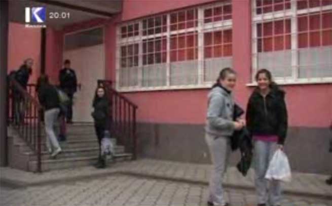 U osnovnoj školi "Motra Qiriazi" u Prizrenu
