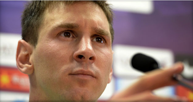 Messi na press konferenciji