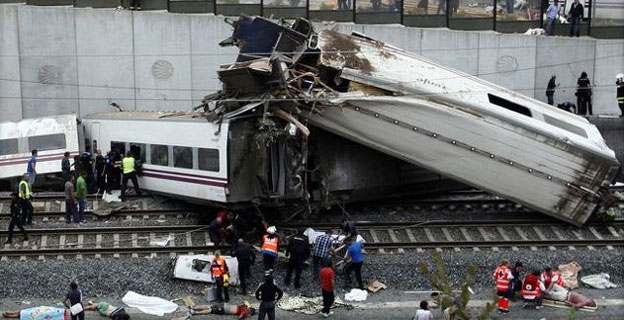 Željeznička nesreća u Španiji