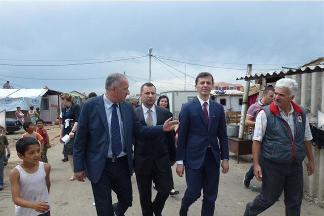 Ministar Jevtić posjetio kosovske izbjeglice u Crnoj Gori