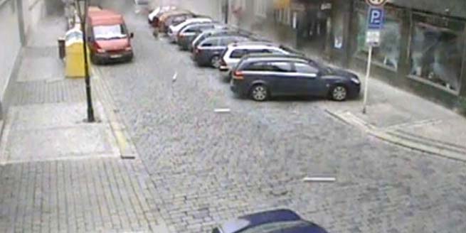 Češka policija objavila snimak nadzorne kamere