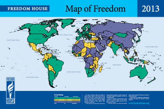 Izvještaj organizacije Freedom house