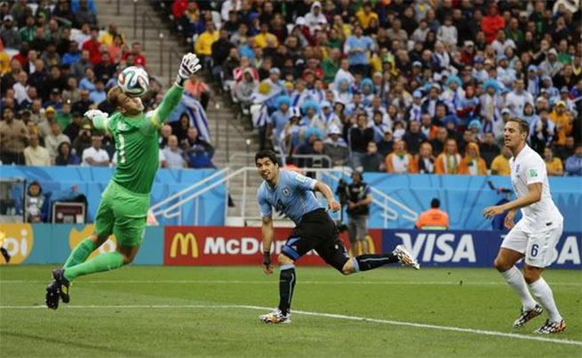 Urugvaj - Engleska 2:1