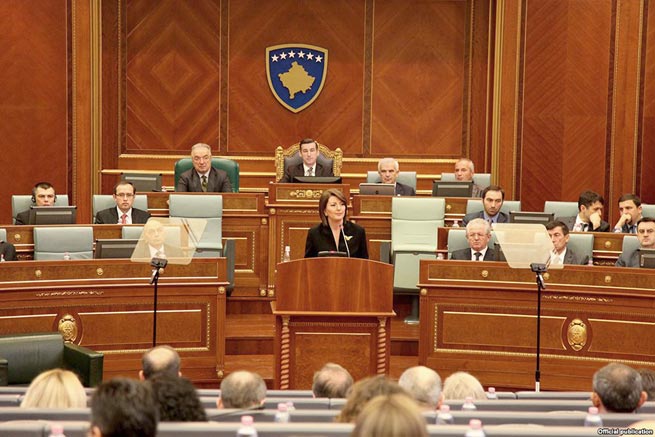 Godišnje obraćanje predsjednice u Skupštini Kosova