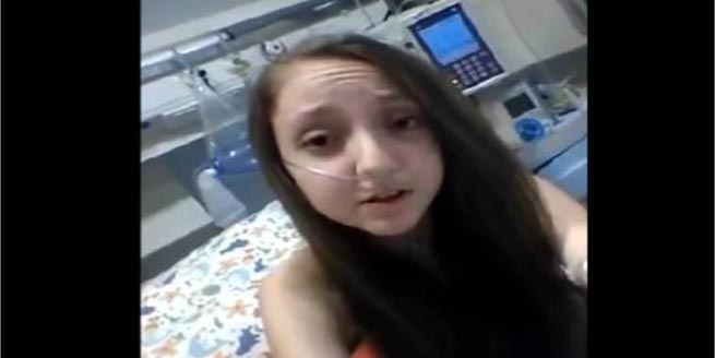 Dirljiv snimak iz bolničke sobe