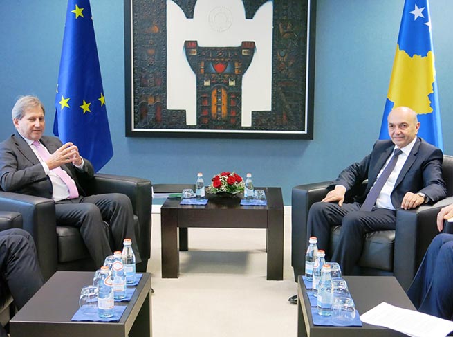 Evropski komesar za proširenje u posjeti Kosovu