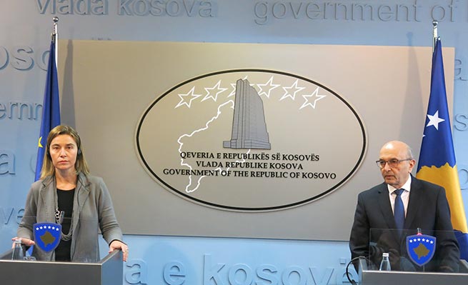 Mogherini u Prištini: Ovo je značajna godina za Kosovo