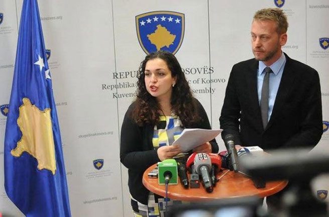 Sporazum u prisustvu predsjednice Kosova