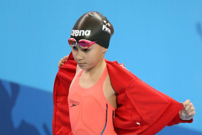 10-godišnja plivačica šokirala publiku i protivnice 