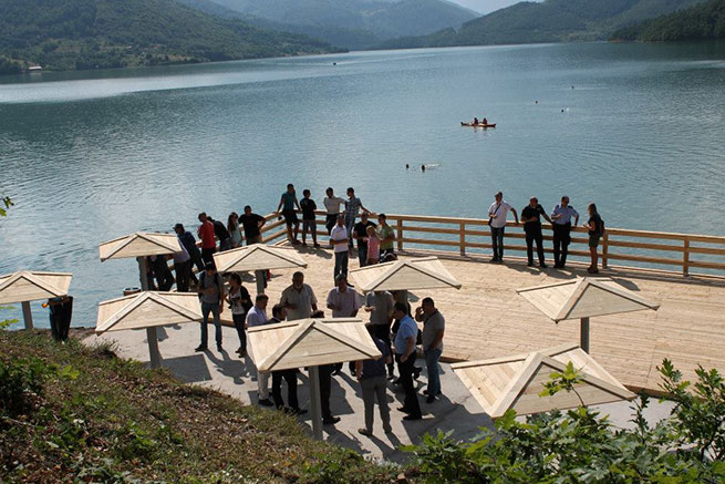Jezero Gazivode na sjeveru Kosova