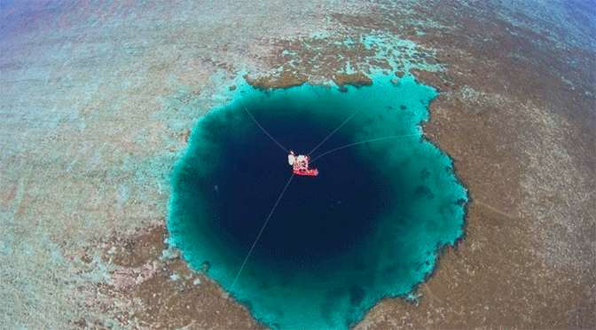 300 metara duboka spilja u Južnom kineskom moru