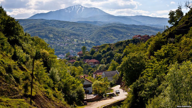 Pogled na Šar-planine i Kačanik, maj 2016.