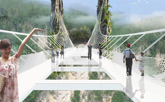 Stakleni most dužine 430 metara