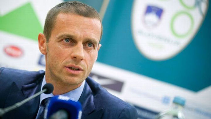 Predsjednik UEFA-e Slovenac Aleksander Čeferin 
