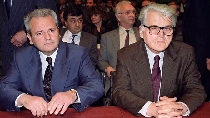 Slobodan Milošević i Dobrica Ćosić bili su na čelu velikosrpskih projekata (foto: EPA)