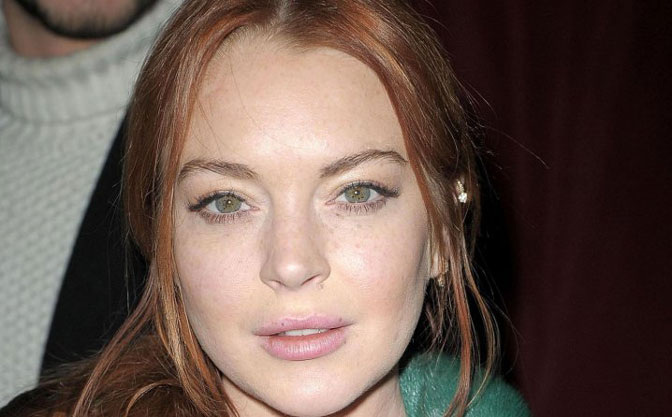 Lindsay Lohan za Daily Mail