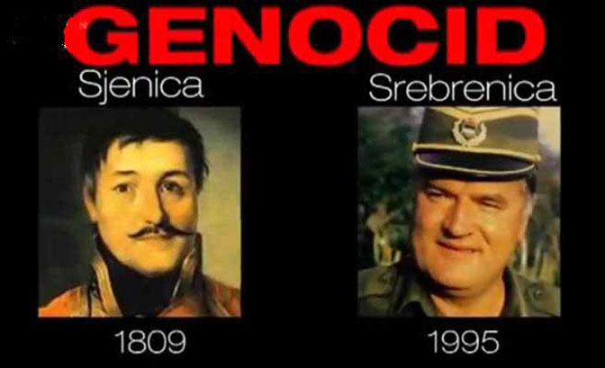 Genocidi 1809. i 1995. godine