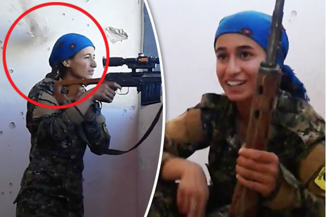 Kurdske žene ne znaju za strah