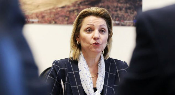 Šefica kancelarije EU na Kosovu 