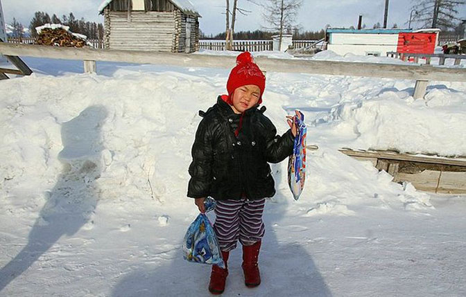 Četvorogodišnja djevojčica iz Sibira 