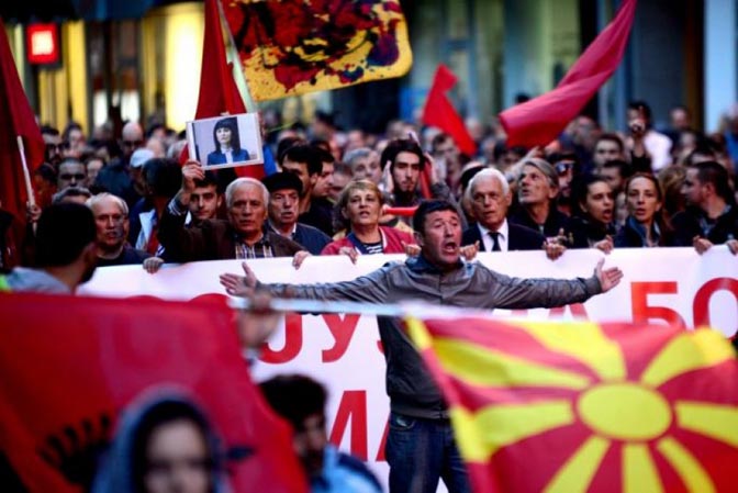 Makedonija na ivici građanskog rata
