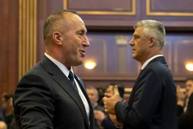 Nakon ostavke Haradinaja