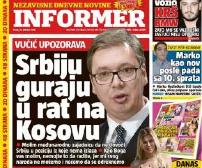 Ovo je tekst britanskog magazina zbog kojeg je Vučić pobjesnio