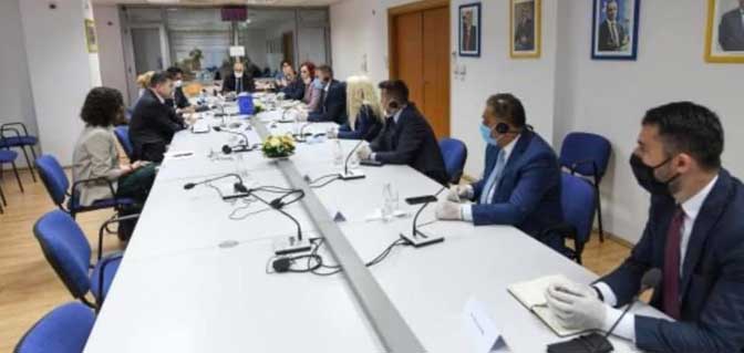 Predsjednica NDS-a na sastanku sa Miroslavom Lajčakom 